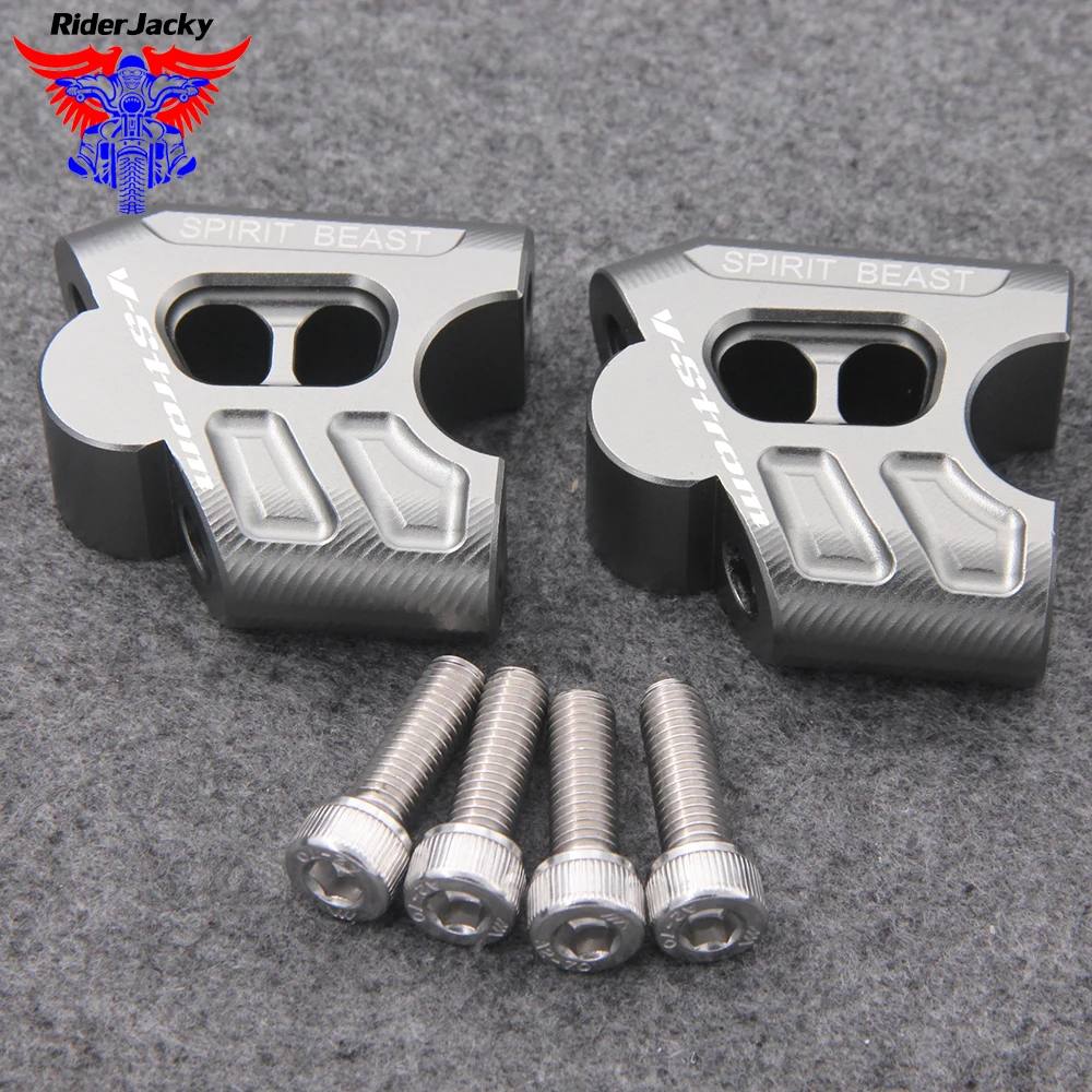 

Для Suzuki DL 650XT 2015-2018 2016 2017 22 мм 7/8 "стойка для мотоцикла с креплением на руль (40 мм вверх, 18 мм сзади)