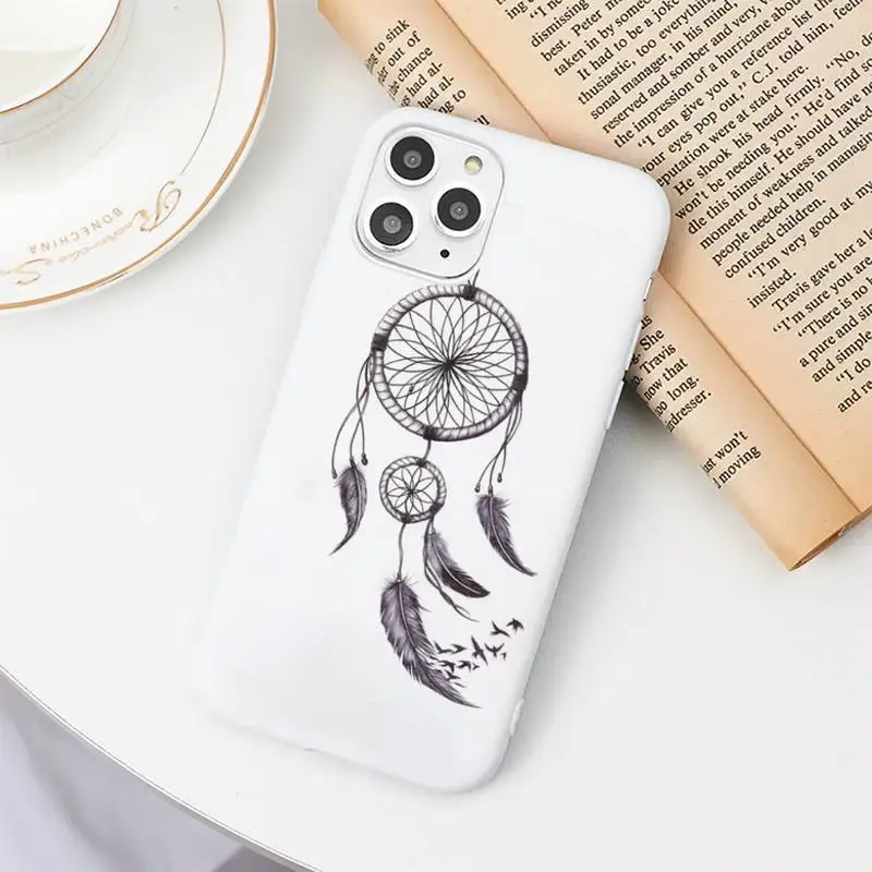 

Mandala Clip art fashion Phone Case Candy Color for iPhone 6 7 8 11 12 s mini pro X XS XR MAX Plus
