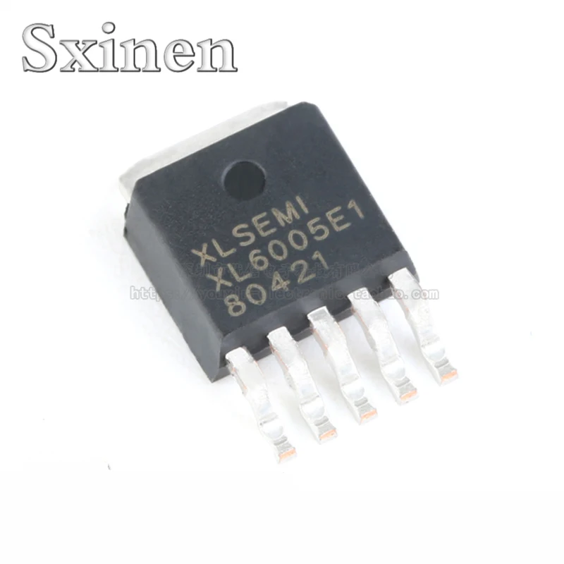 

10PCS XL6005E1 TO252-5 4A 60V 180khz Boost LED Constant Current Driver Chip