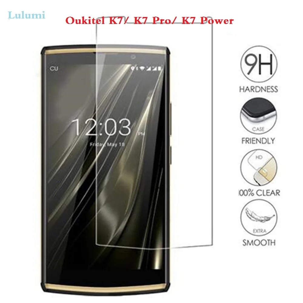 Закаленное стекло для Oukitel K10 K7 K7Pro K7 защитная пленка Взрывозащищенная защита экрана OukitelK7 Pro стекло - Цвет: For  K7 Prower