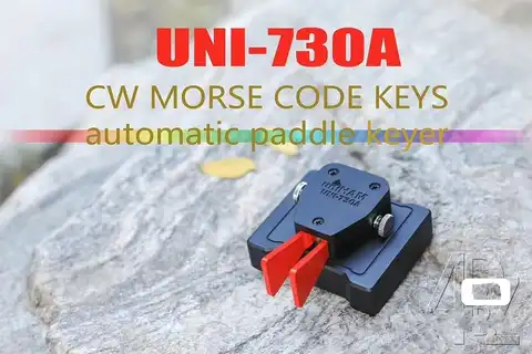 Автоматический лопастной ключ UNI -730A Keyer CW Morse для любительской радиолюбительской радиосвязи YAESU FT-817 818 818D 705