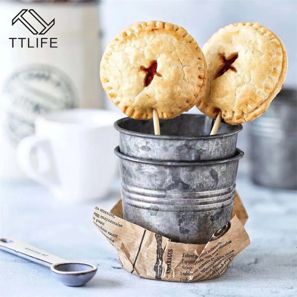 Ретро Кофе стакан питья воды Винтаж Английский печати кованого железа цветок