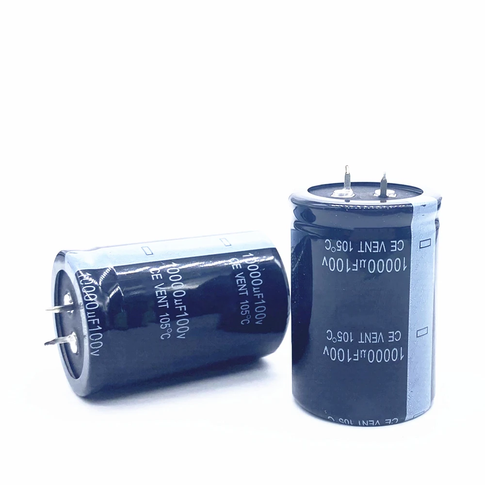 

Free shipping 20PCS-2PCS 100V 10000UF Radial DIP Aluminum Electrolytic Capacitors size 35*50 10000UF 100V Tolerance 20%