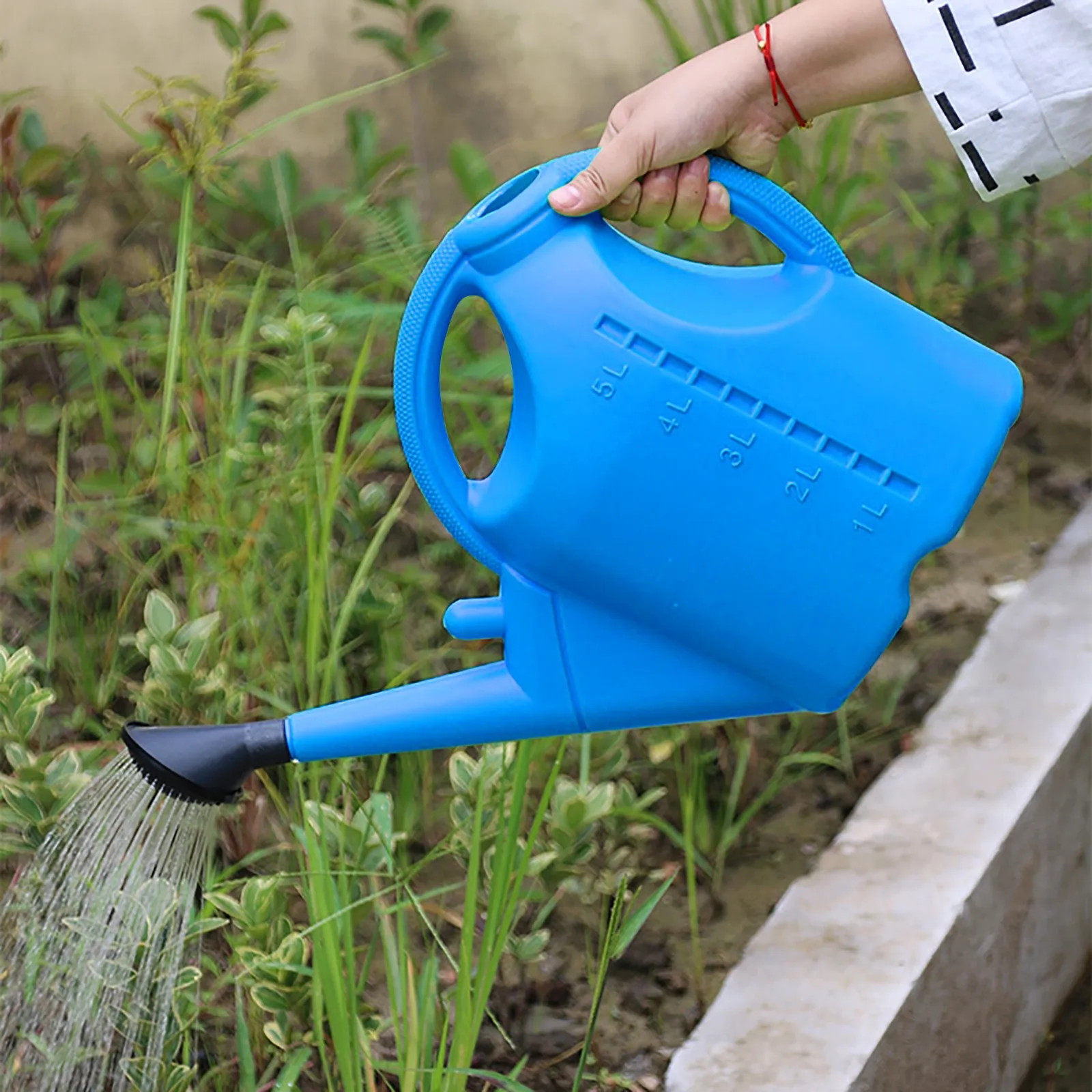 

5L Detachable Watering Can Large Capacity Watering Can for Indoor Outdoor Garden Regadera de gran capacidad
