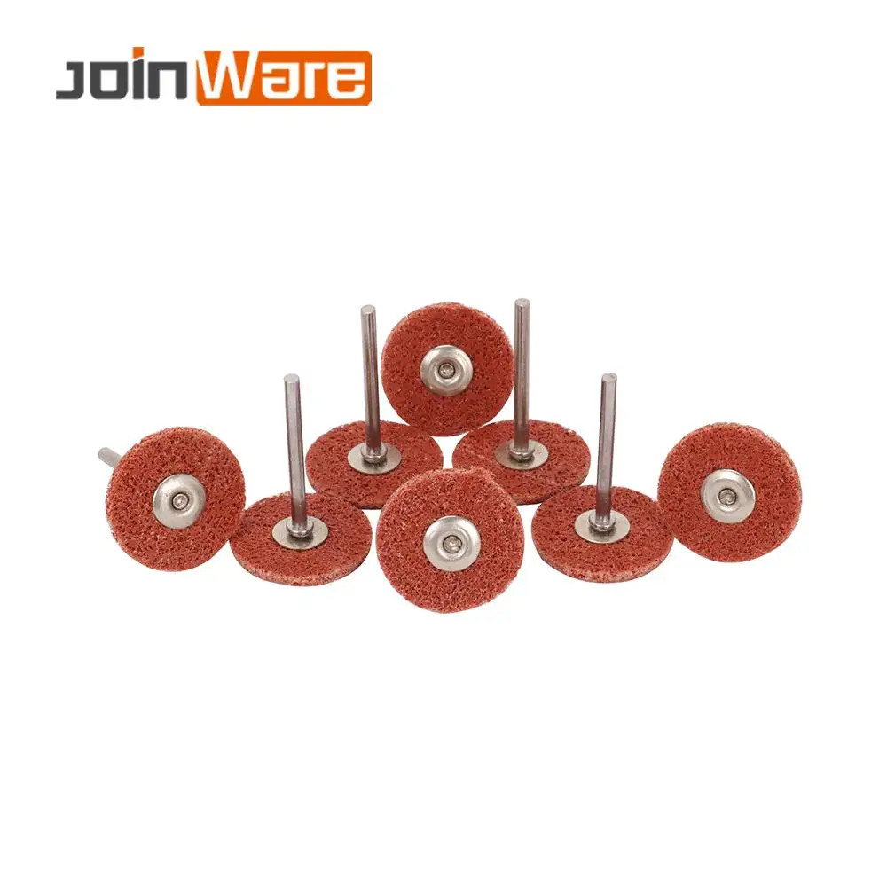 

28mm Fiber Nylon Grinding Head 3mm Shank for Buffing Polishing Grinder Rotary Tools Dremel Accessories 240-1500# 10Pcs/Set