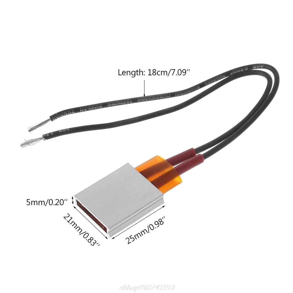 

12V PTC Ceramic Electric Heating Plate Aluminum Shell Ceramic Sheet Constant Temperature Heater Oct Dropshipping