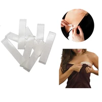 10pc thin double sided body boob lingerie tape stickers anti slip for women underwear dress body lingerie bra strip tie fixed