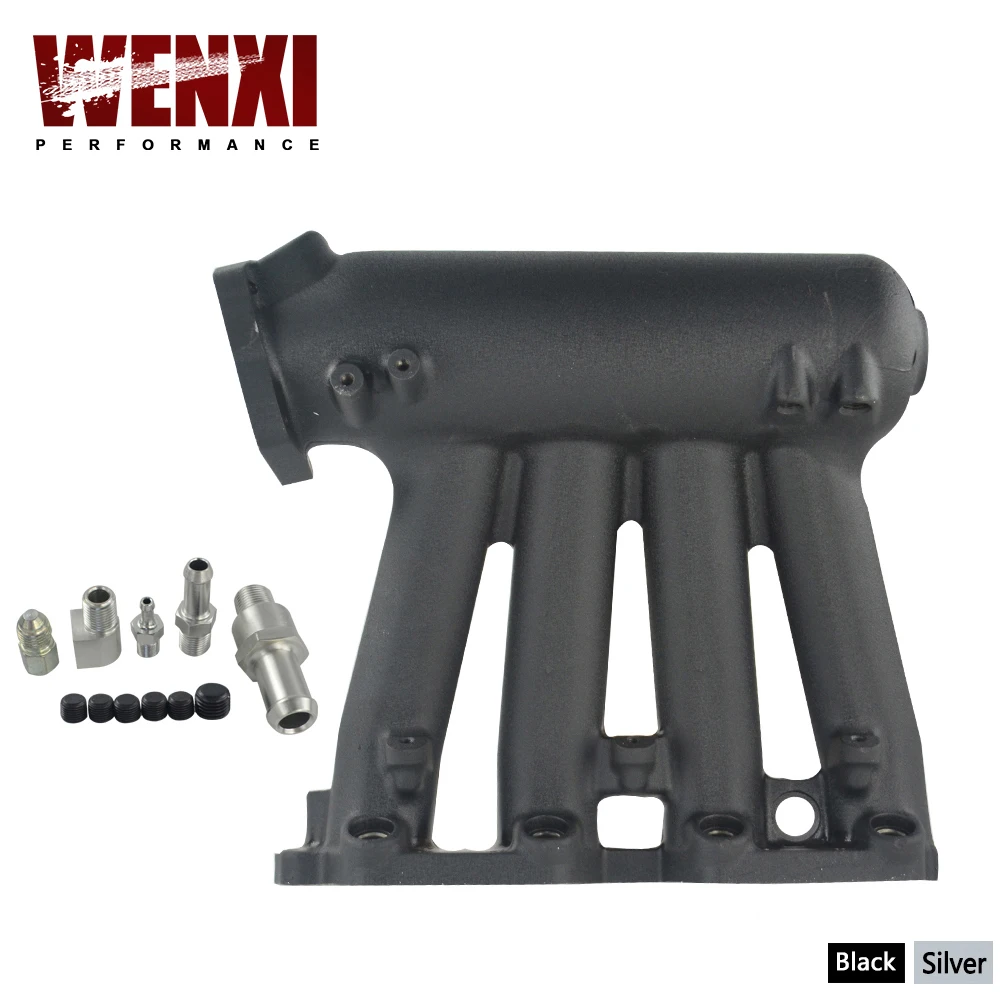 Новый черно-серебристый впускной