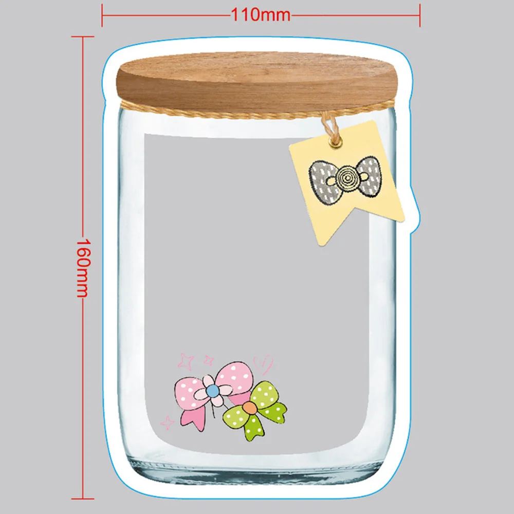 

Portable Mason Jar Bottles Bags Candy Cookies Bag Waterproof Seal Fresh Food Storage Bag Snacks Zipper Sealed Kitchen Organizer