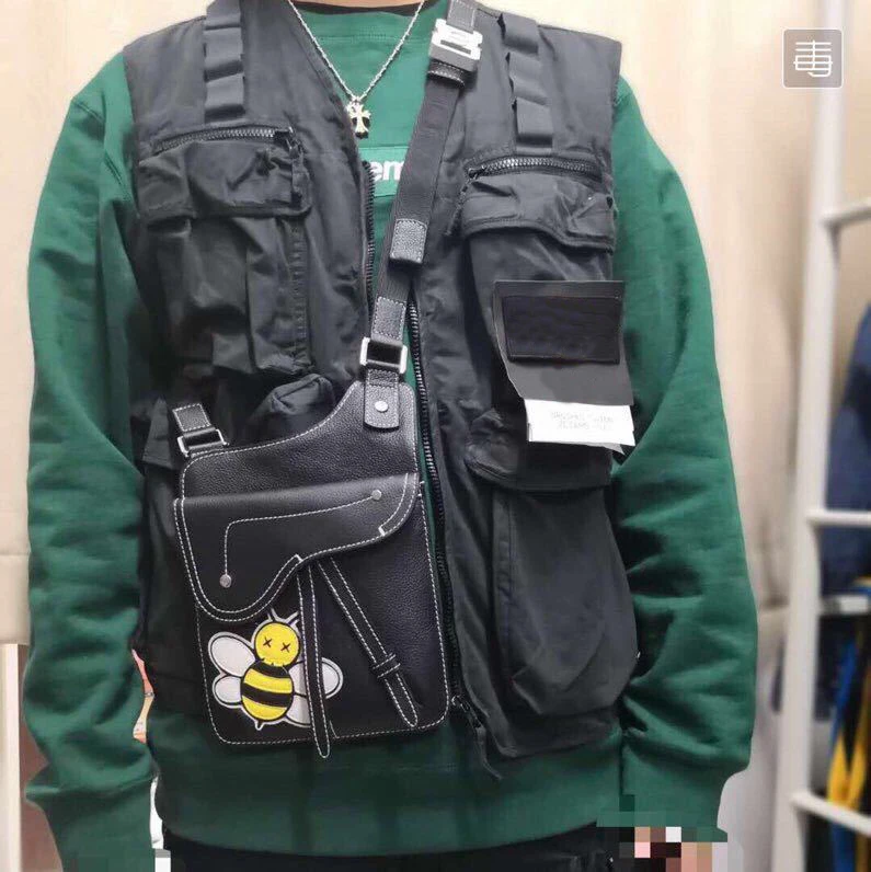 

Men's vest, street casual fashion vest