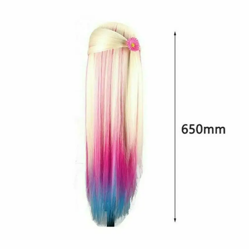 100% настоящие человеческие волосы Парикмахерская учебная голова