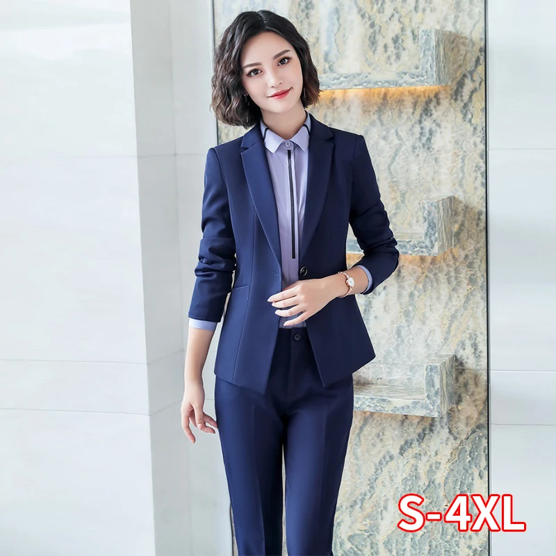 Модная Офисная Женская одежда элегантные костюмы в стиле Пэн деловые офисные для