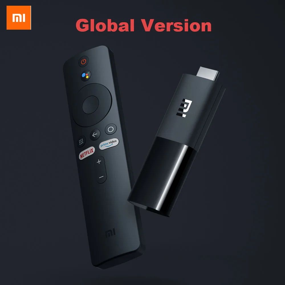 Оригинальный ТВ стик Xiaomi Mi Android TV 9 0 четырехъядерный 1080P Dolby DTS HD Двойное