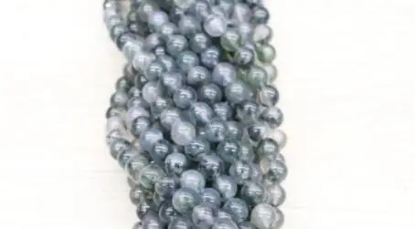 

Natural Stone Aquatic agate stone Loose Beads 15" Strand 4 6 8 10 MM Pick Size For Jewelry fd4gg
