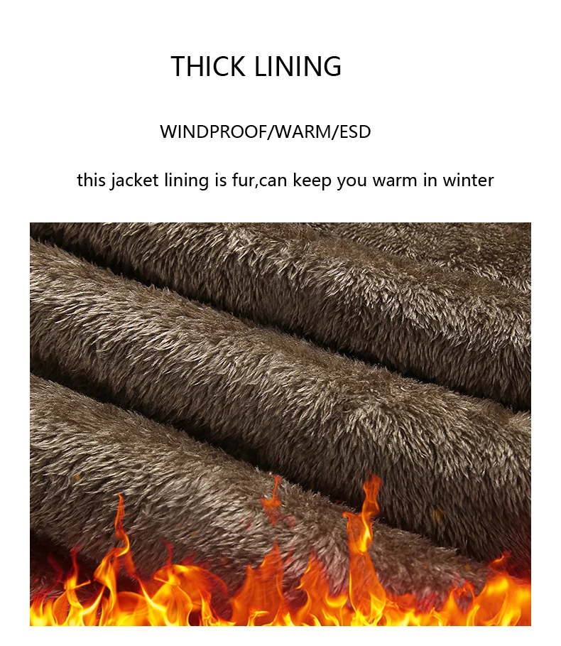 Мужская зимняя куртка Parke с бархатом пальто средней длины со съемным капюшоном