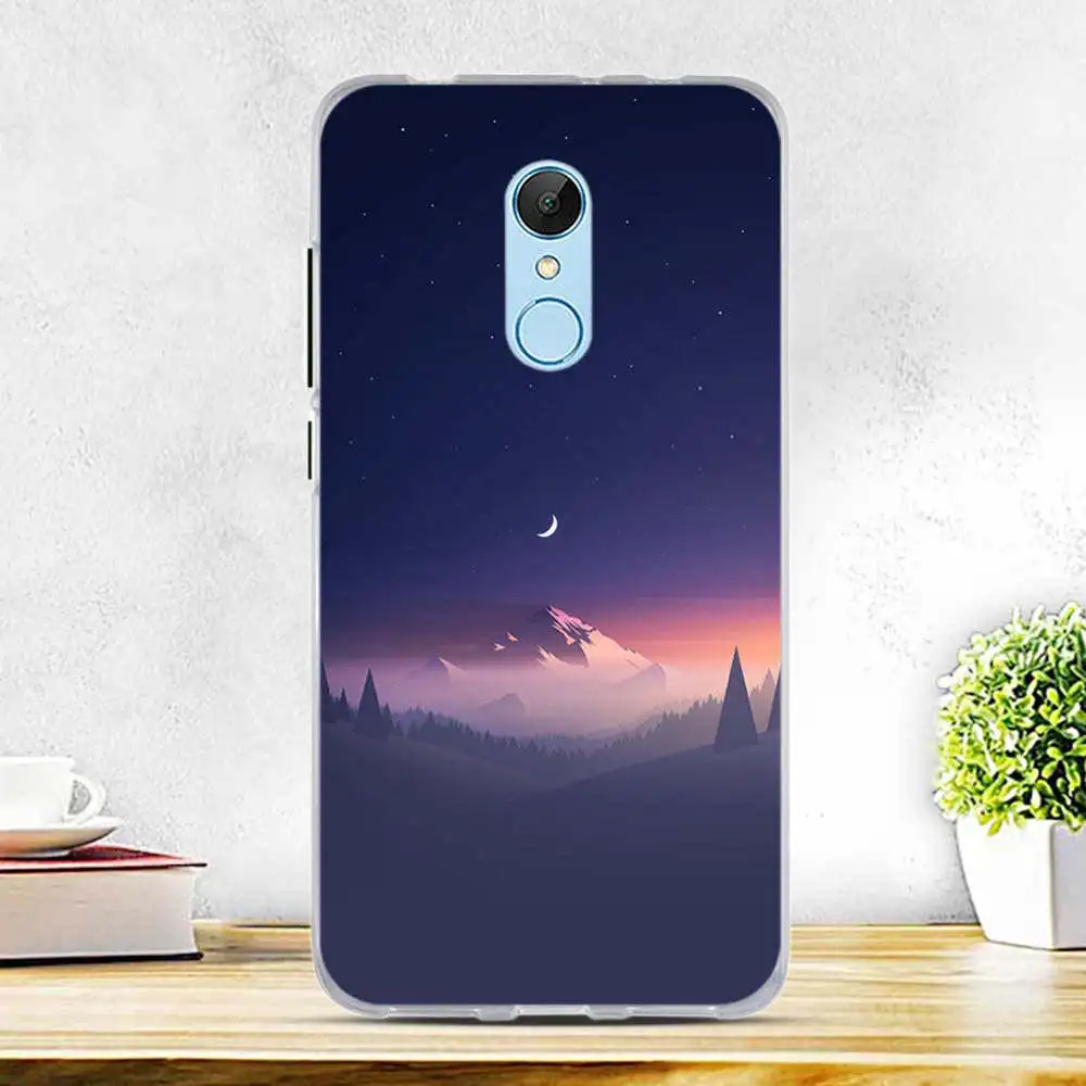 Чехол для телефона, для Fundas Xiaomi Redmi 5, чехол, мягкий, TPU, силиконовый, задняя крышка для Xiaomi Redmi5, чехол s для Xiomi Redmi 5, Coque 5,7