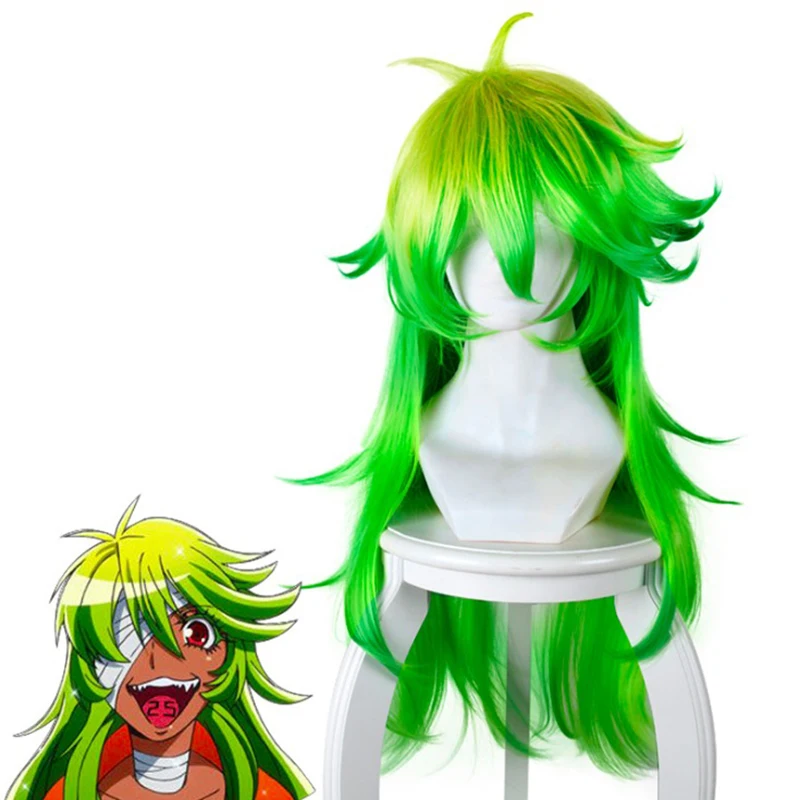 Парик для косплея Нико из аниме Nanbaka термостойкий синтетический Хэллоуина