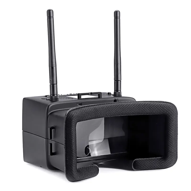 

5.8G 4.3-inch 48-CH FPV video goggles double receiver for DIY FPV mini racing drone