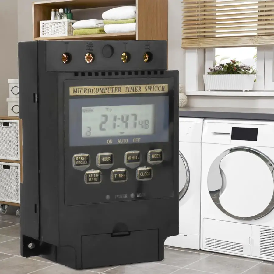 AC 220V 25A KG316T контроллер цифрового таймера микрокомпьютер программируемый таймер