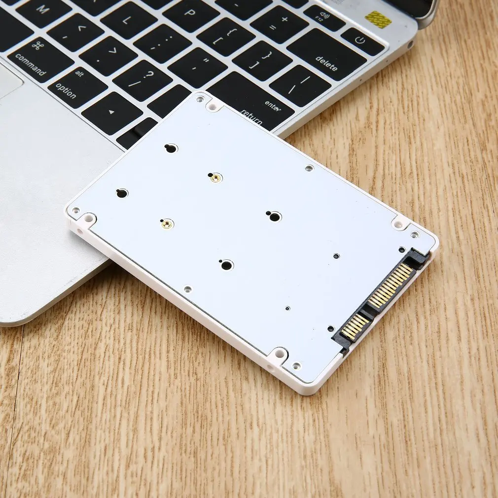 Мини 2 5 дюйма внешний корпус для жесткого диска MSATA SSD до 22 Pin SATA адаптер коробка