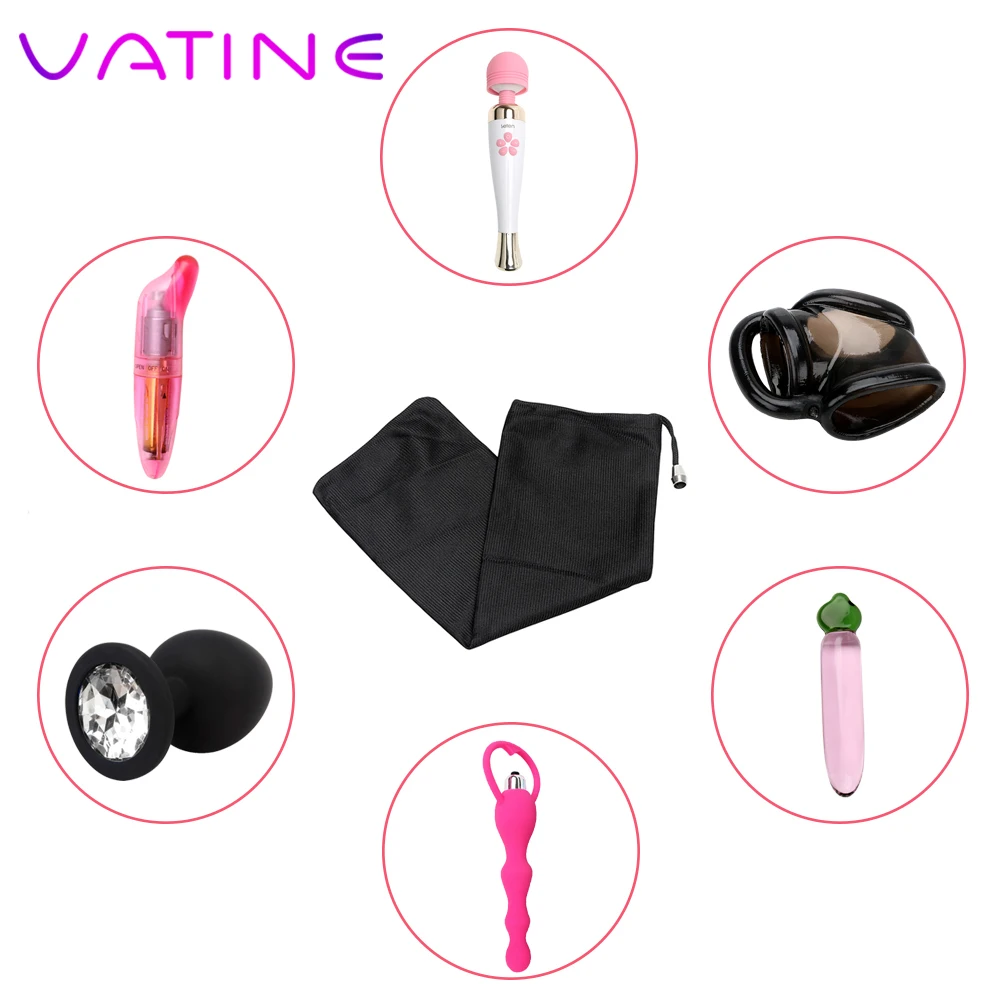 VATINE 10*30 см сумки для хранения секс игрушек фаллоимитатор скрытый мешочек