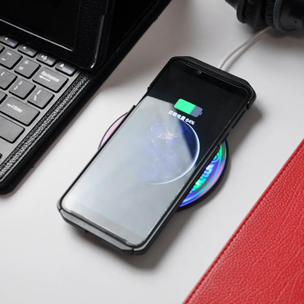 10w fast wireless charging pad magic array wireless charger for iphone x 8 plus xs max xr samsung s6 s7 edge s8 s9 plus note 5 free global shipping
