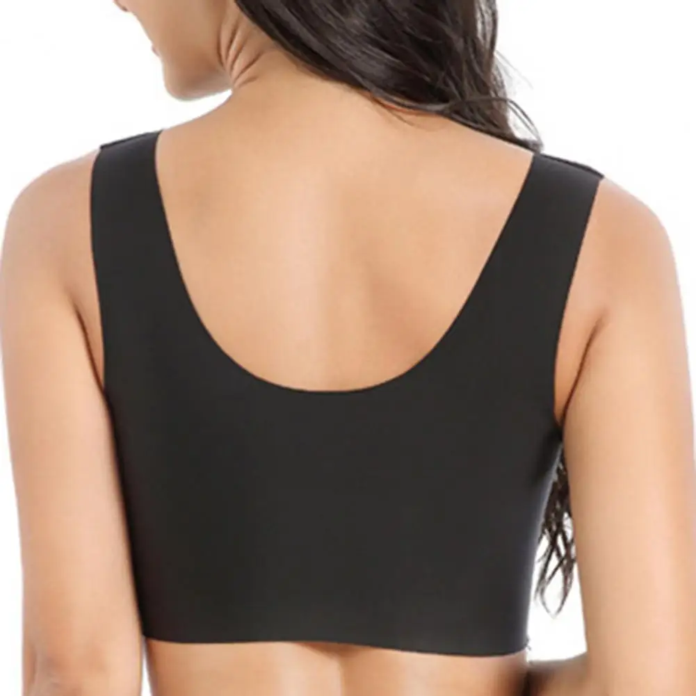 

2021 Bra Wire Free Lace U Back Underwears Women Plus Size Gathering Brassiere for Sleeping Women's Intimates