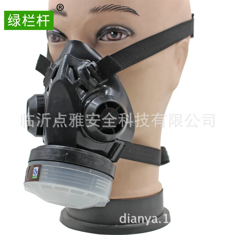 

Type Industrial Half Face Painting Spraying Respirator Gas Mask Suit Safety Work Filter Dust Mask Replace 3M