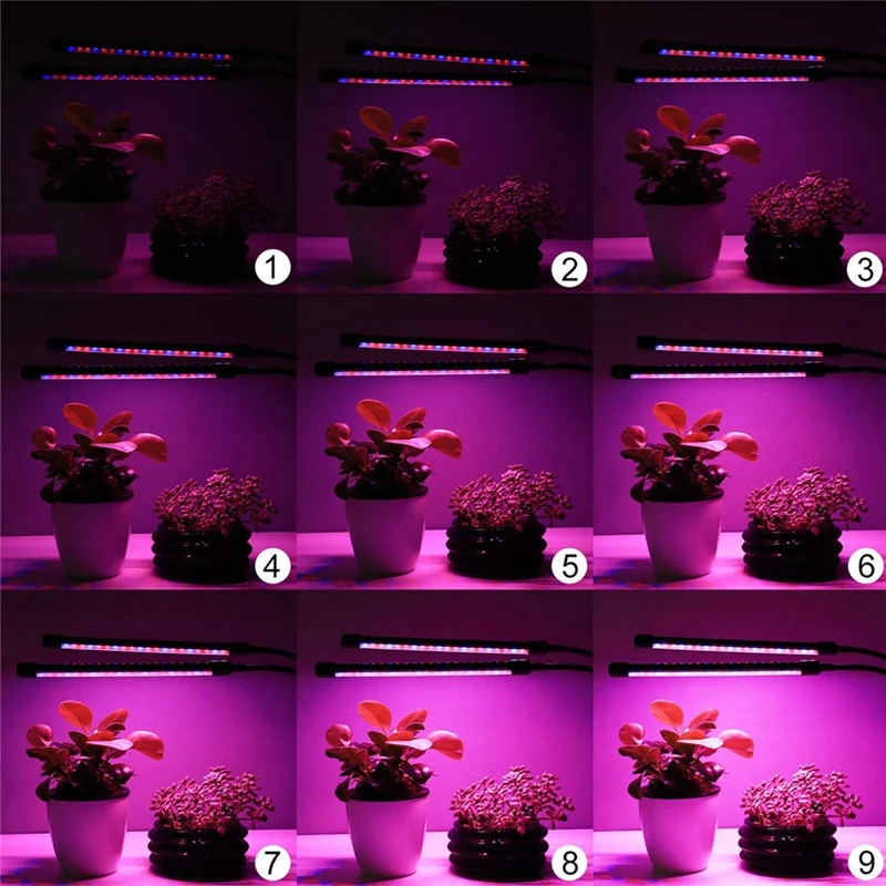 Grow Lights завод огни для комнатных растений 80 ваттов 40 светодиодный ламп