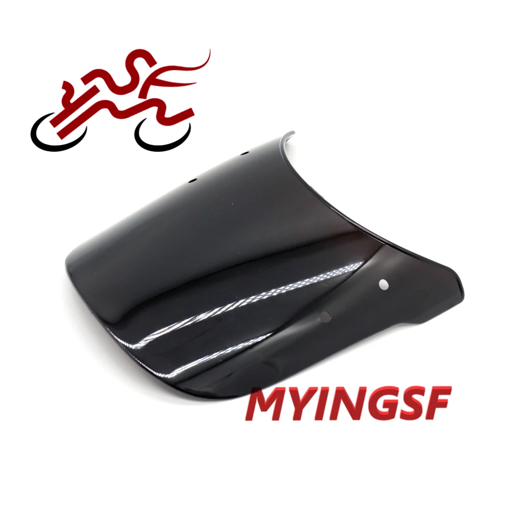 

Universal Windshield for 7" Round Headlights Motorcycle Windscreen Pare-brise Motorbike Wind Deflectors Smoke