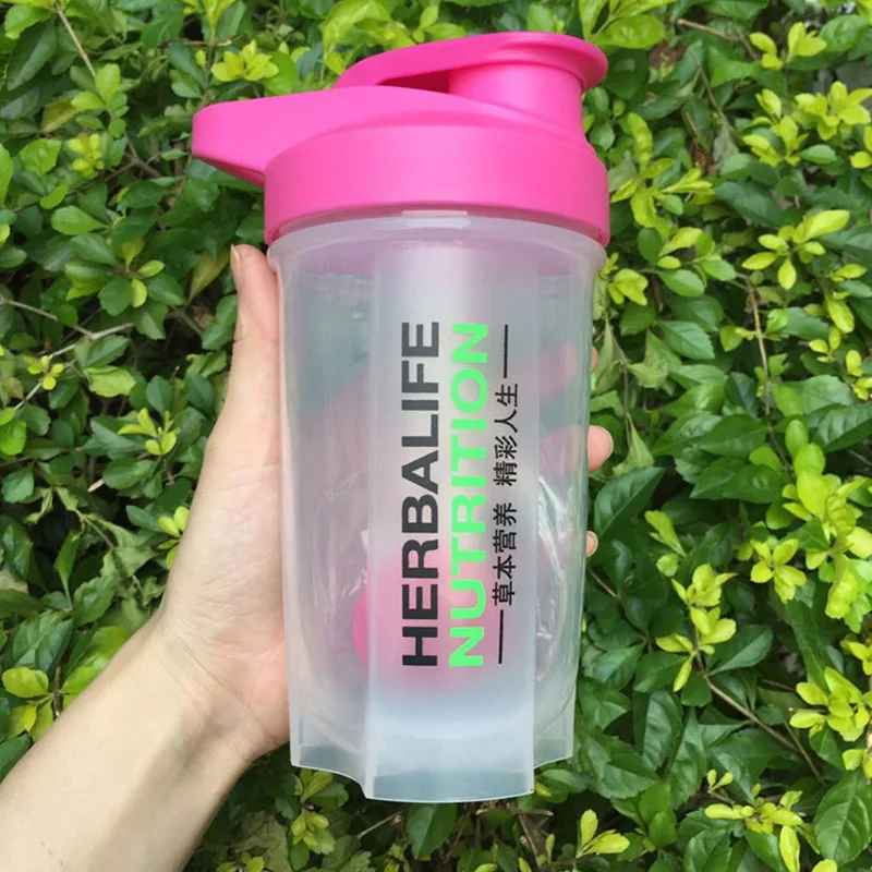 400 мл 500 мл портативный Herbalife Nutrtion прозрачный велосипедный велосипед герметичная Спортивная небьющаяся пластиковая бутылка для воды