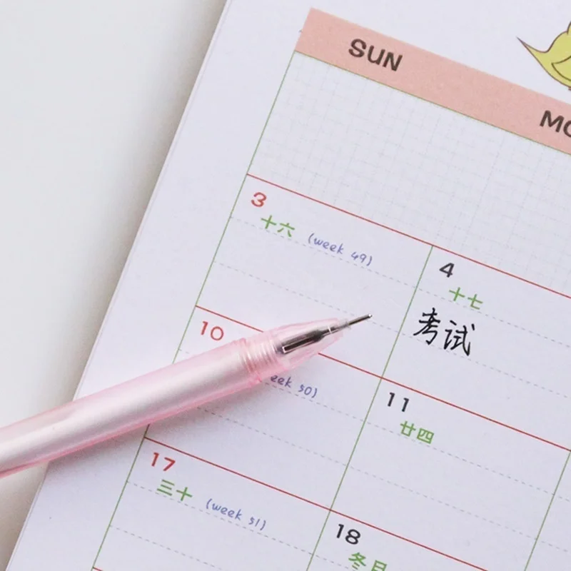 Креативный милый кролик с большими ушами Пластик гелевая ручка Прекрасный Kawaii из