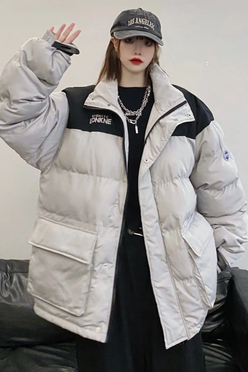 2021 New Winter Women Parkas Jackets FashionThicken Warm Padded Coat Female Lady Winter Outwear Jacket parkas