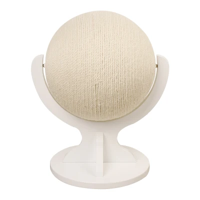 

Rotating Globe Cat Scratch Post Cat Jumping Toy Scratching Wood Climbing Tree For Cat Climbing Frame Cat Pet Furniture Toys