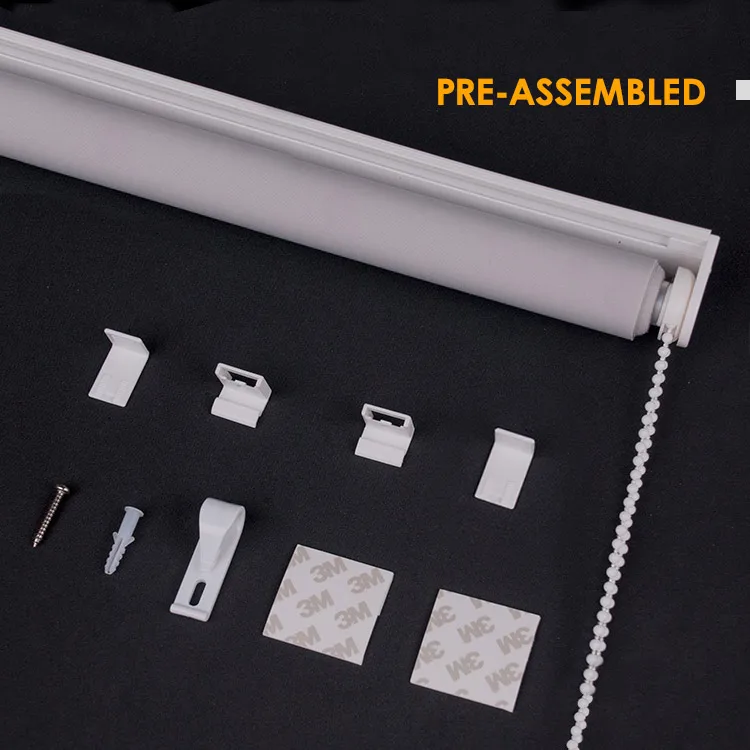 Светонепроницаемые тканевые мини роликовые жалюзи для окон шторы гостиной кухни