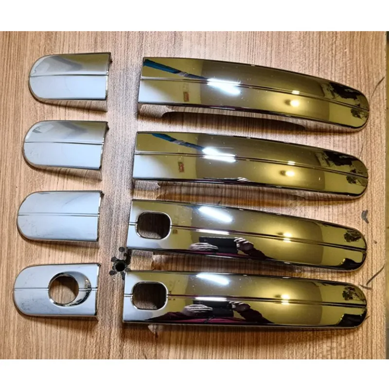 Хромированные накладки на дверные ручки из АБС пластика автомобильные