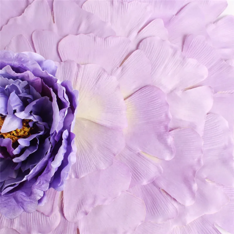 Фуватакчи фиолетовый в форме цветов Настольный коврик каскадные лепестки