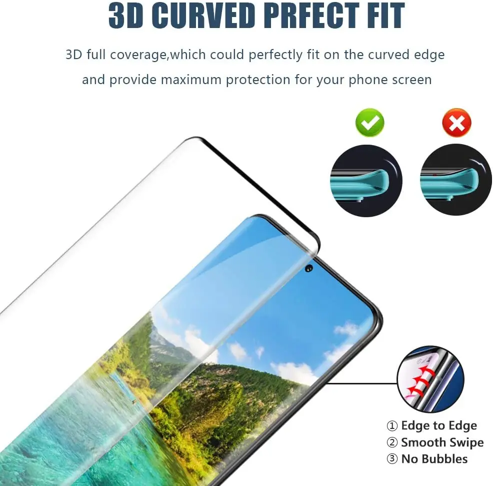 

Tempered Glass For Samsung Galaxy S20 plus Screen Protecto on For Samsun S20 plus Safety Protective Phone Coque Accessories