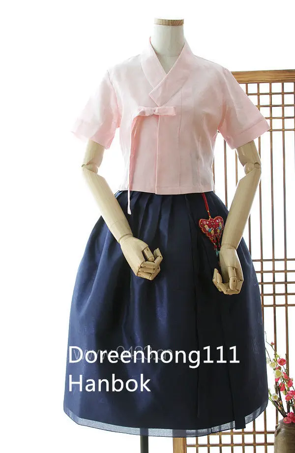 Современная ханбок фусион корейская традиционная платье модернизированная