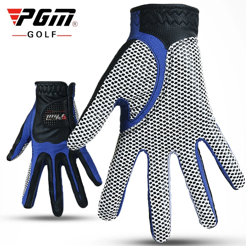 

PGM Golf Gloves Men's Left Hand Soft Breathable Mitten Absorbent Microfiber Cloth Abrasion Golf Glove Golf Accessories D0014