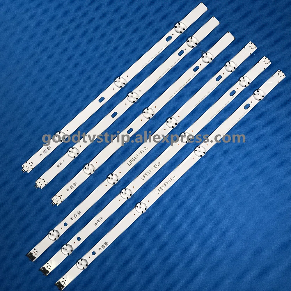 Светодиодная лента для 6916L 0962A 0962B LG 43LH5100 43LH5700 43LF510V LF51_FHD_A LF51_FHD_B LGE_WICOP_FHD 43INCH_REV00_A/b _