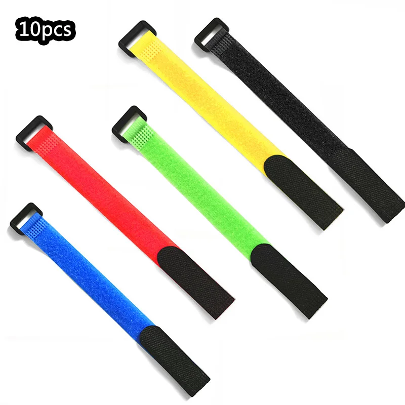 10 шт./лот 2 см * 20 нейлоновая обратная Пряжка velcros magic hook loop крепеж кабельные стяжки