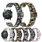 Ремешок Нейлоновый Регулируемый для HUAWEI WATCH GT 2 46 мм 42 мм GT2 Pro, спортивный браслет для наручных часов HONOR Magic ES 20 мм 22 мм