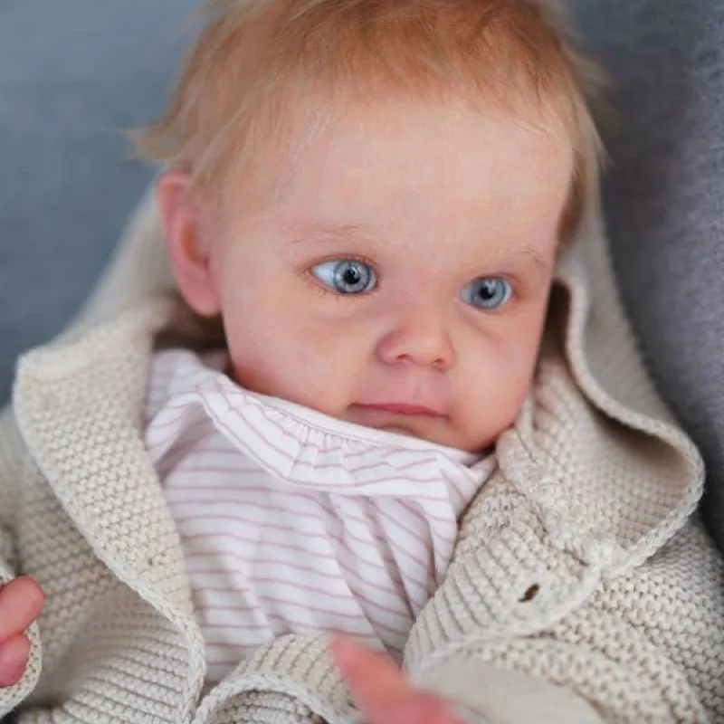 Кукла младенец RSG 22 дюйма Реалистичная для новорожденных Maggi виниловая