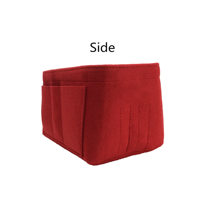 

New Brand Make Up Organizer Felt Insert Bag for Handbag Travel Inner Purse Portable Cosmetic Bags Fit Wash Toiletry Make Up Bag