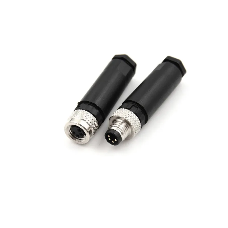 Разъем датчика M8 водонепроницаемый 3-контактный 4-контактный тип A штекер гнездо