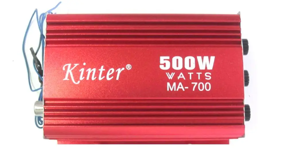 

50 шт./лот Kindt MA700 USB FM MP3 Усилитель 12V автомобиль мотоцикл мини усилитель удаленного компьютера
