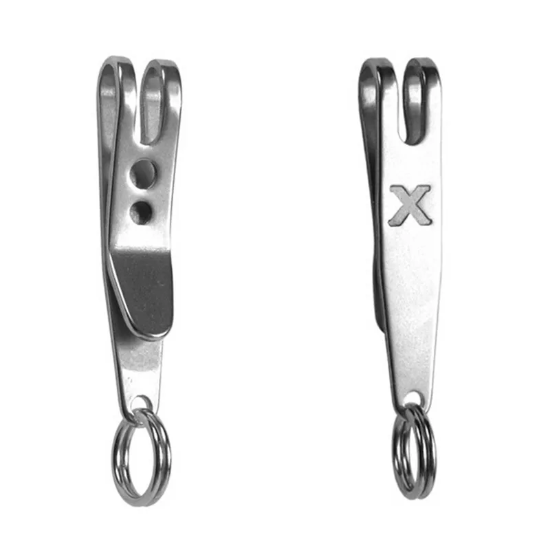 

1PC Stainless Steel Ring Carabiner EDC Bag Suspension Clip with Key Outdoor Quicklink Tool