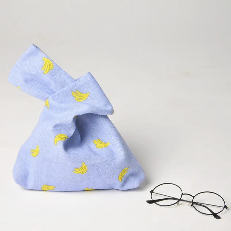 Простой цвет литературы и искусства небольшой свежий наручные Портативный узлом