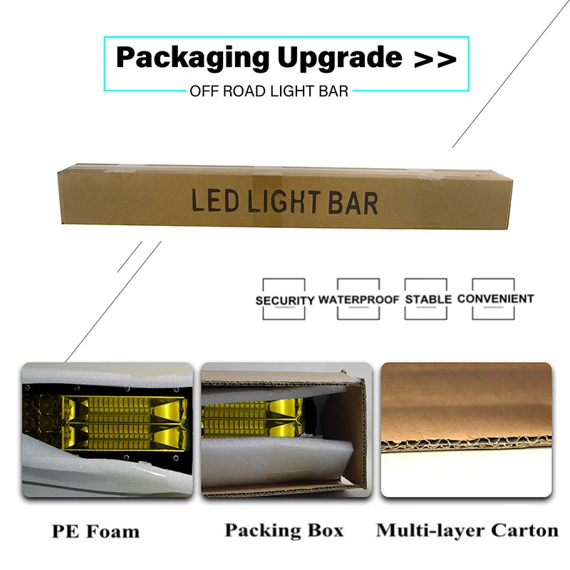 2 шт. 7-дюймовый желтый 30 Вт супер тонкий светодиодный фонарь рабочего освещения